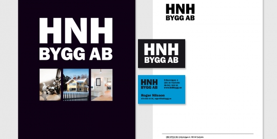 HNH Bygg grafisk profil